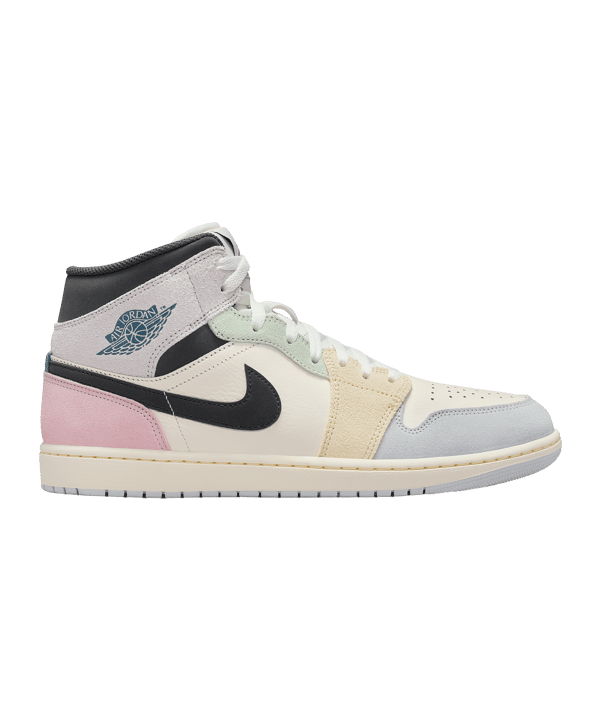 Jordan Air Jordan 1 Mid SE Sail Pastels Weiß F100 - weiss