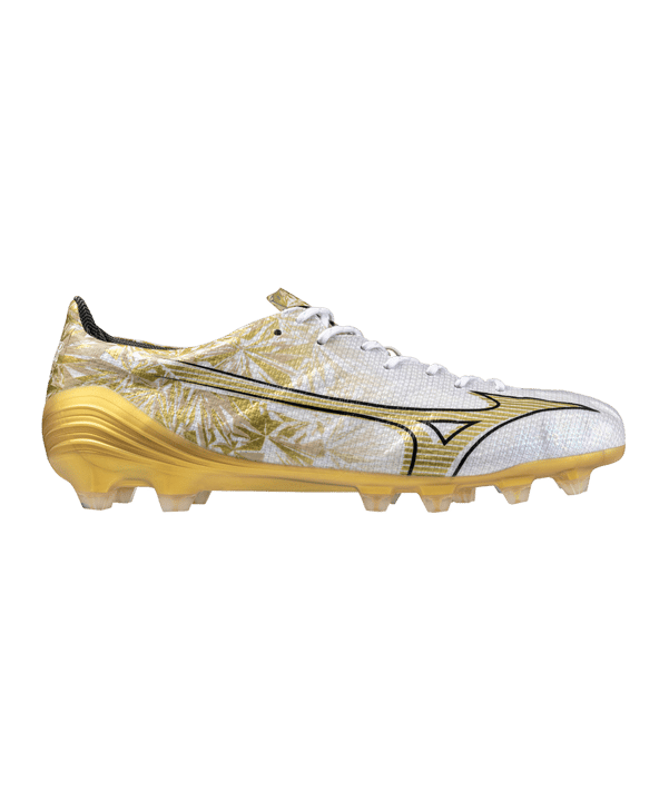 Mizuno Alpha Made in Japan FG Prism Gold Weiss Gold Schwarz F50 - weiss