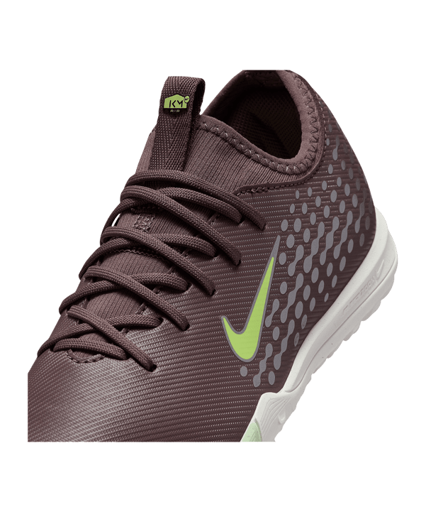 Nike Jr Air Zoom Mercurial Vapor XVI Academy TF Kylian Mbappe Kids Braun F200 - braun