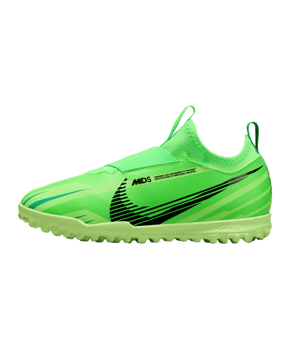 Nike Jr Air Zoom Mercurial Vapor XV Academy TF Dream Speed 8 Kids Grün Schwarz F300 - gruen