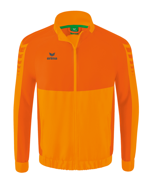 Erima Six Wings Präsentationsjacke Kids Orange - orange