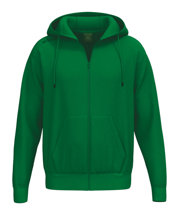 Erima TS Kapuzenjacke Grün - gruen