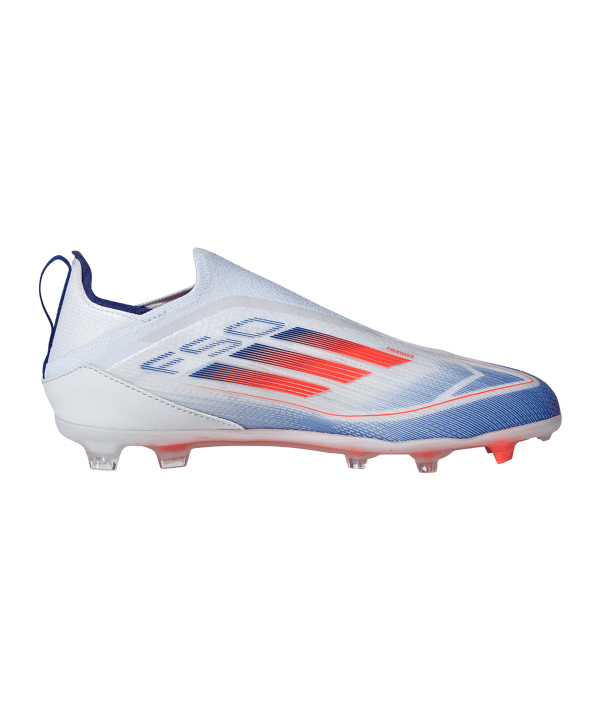 adidas F50 Pro LL FG Advancement Kids Weiss Rot - weiss