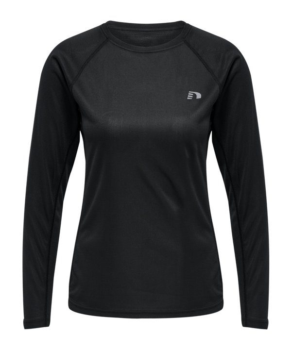 Newline Core Shirt langarm Running Damen F2001 - schwarz