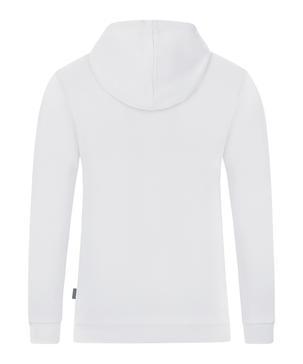 JAKO Organic Kapuzensweat Weiss F000 - weiss