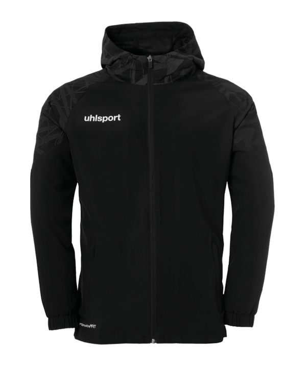 Uhlsport Goal 25 Evo Woven Kapuzenjacke F01 - schwarz