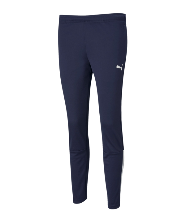 PUMA teamLIGA Trainingshose Damen Blau Weiss F06 - dunkelblau