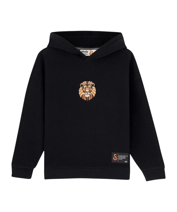 GSSTORE X Reflect Studio Lion Hoody Kids Schwarz Schwarz F010 - schwarz