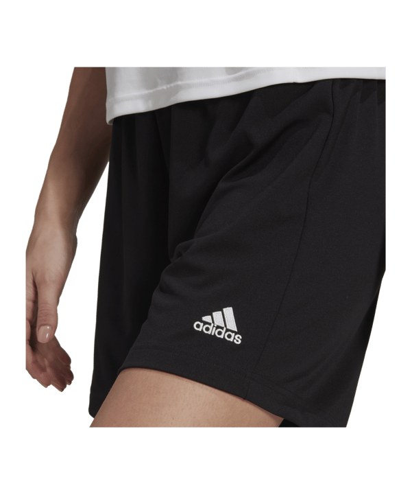 adidas Entrada 22 Short Damen Schwarz - schwarz