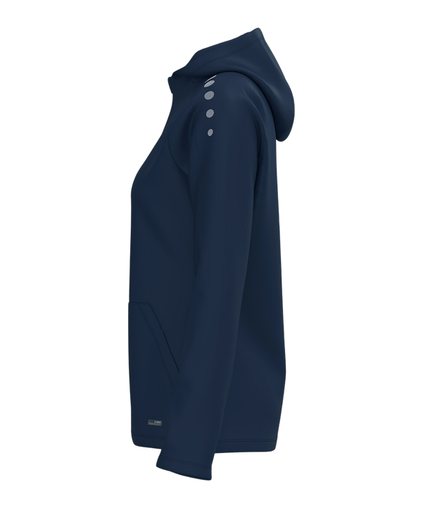 JAKO One Kapuzenjacke Damen Blau F900 - blau