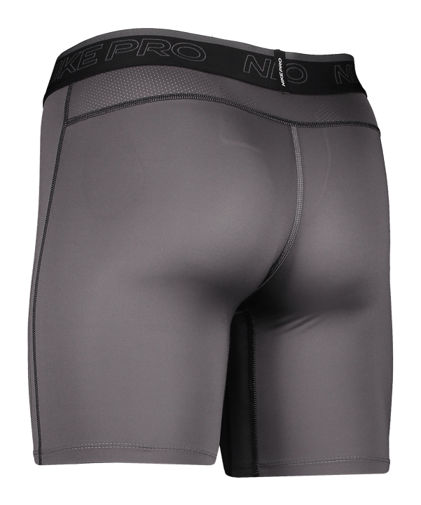 Nike Pro Short Grau Schwarz F068 - grau