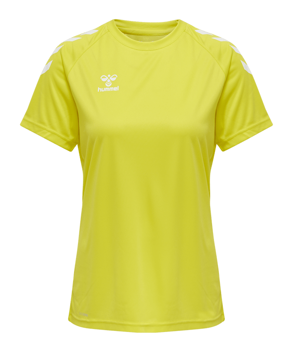 Hummel hmlCORE XK Poly T-Shirt Damen Gelb F5269 - gelb