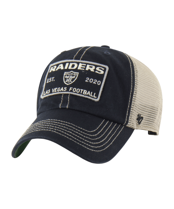 '47 Brand NFL Las Vegas Raiders Wabash ’47 CLEAN UP Cap Schwarz - schwarz