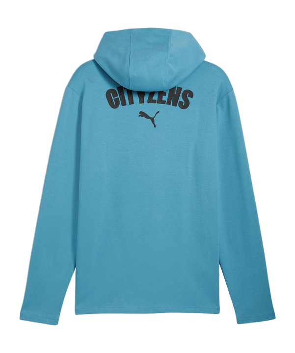 PUMA Manchester City Casual Kapuzenjacke Blau F31 - blau