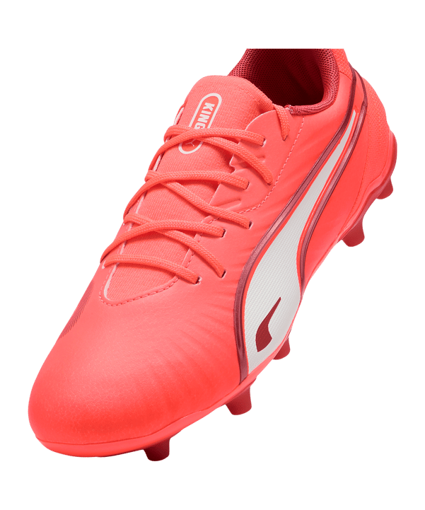 PUMA KING Match FG/AG Unlimited Kids Rot F01 - rot