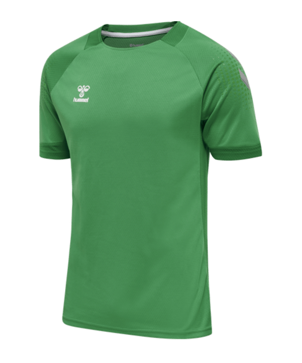 Hummel hmlLEAD Trainingsshirt Grün F6235 - gruen