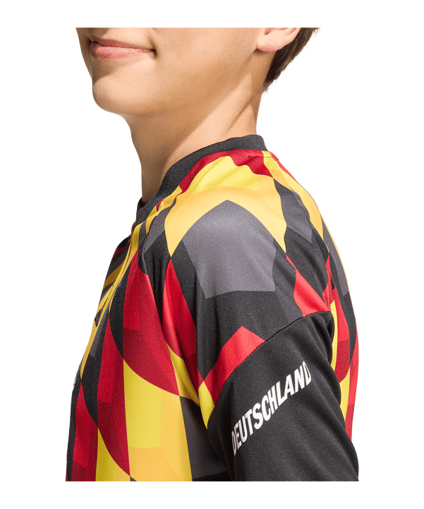 adidas DFB Deutschland Prematch Trikot Home WM 2026 Kids Schwarz - schwarz