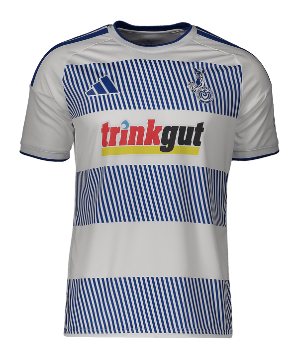 adidas MSV Duisburg Trikot Home 2026/2027 Weiß - weiss