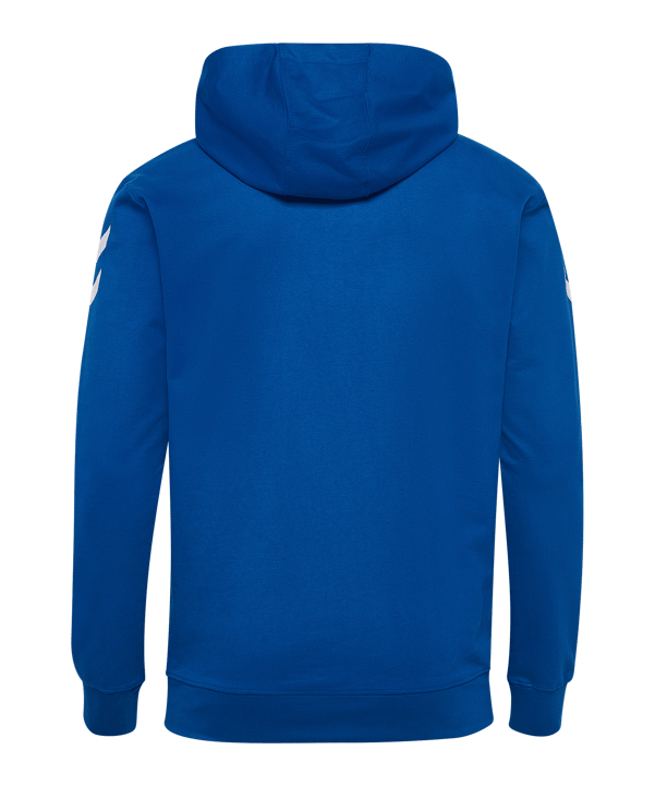 Hummel Go 2.0 Chevron Kapuzenjacke Blau F7045 - blau
