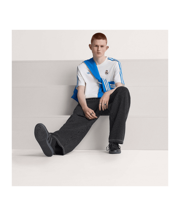 adidas Real Madrid Icon T-Shirt Weiß - weiss