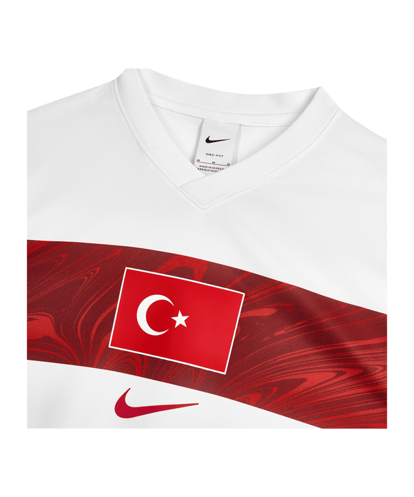 Nike TFF Türkei Trikot Away WM 2026 Weiß F100 - weiss