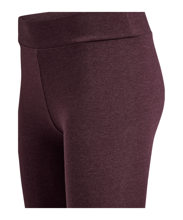 Hummel Pulse Logo MW Tight Damen Braun F8035 - braun
