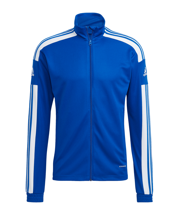 adidas Squadra 21 Trainingsjacke Blau Weiss - blau