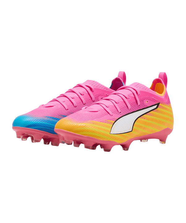 PUMA ULTRA 6 Pro FG/AG Showtime Kinder Rosa F05 - rosa