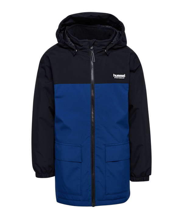 Hummel Block Wp Jacke Kids Blau F7424 - blau
