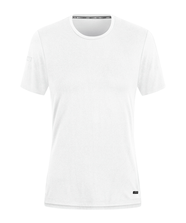 JAKO Pro Casual T-Shirt Damen Weiss F000 - weiss