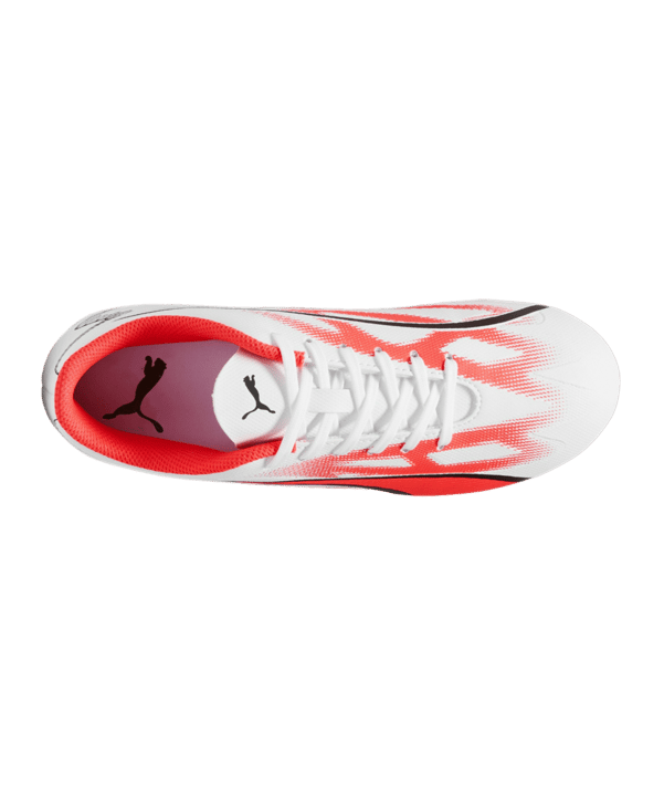 PUMA ULTRA Play FG/AG Breakthrough Jr Kids Weiss Rot F01 - weiss