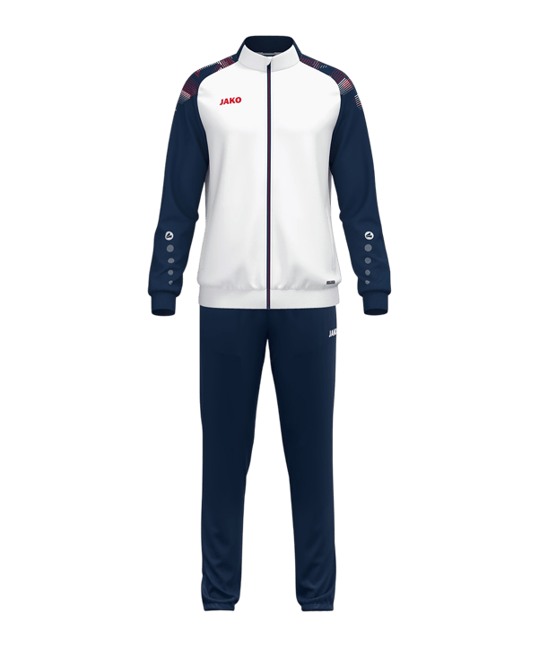 JAKO Sonic Trainingsanzug Kids Weiß F039 - weiss