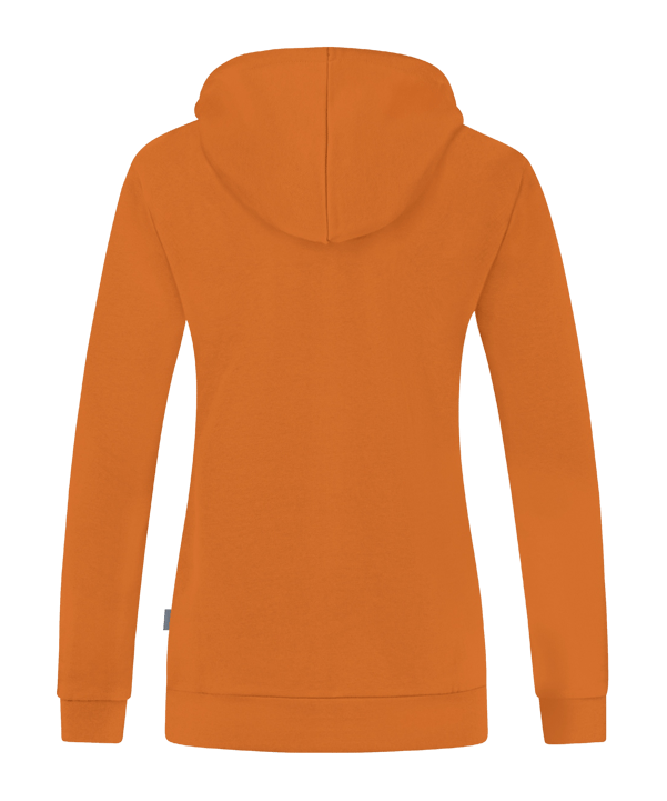 Jako Organic Kapuzenjacke Damen Orange F360 - orange