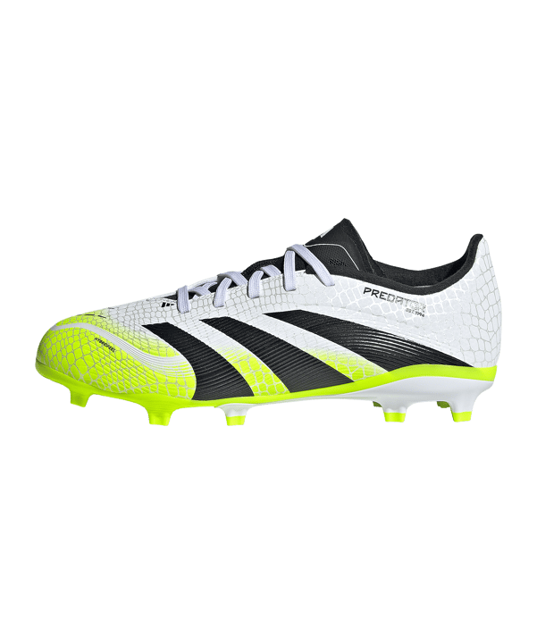 adidas Predator League FG/MG Radiant Blaze Kids Weiß - weiss