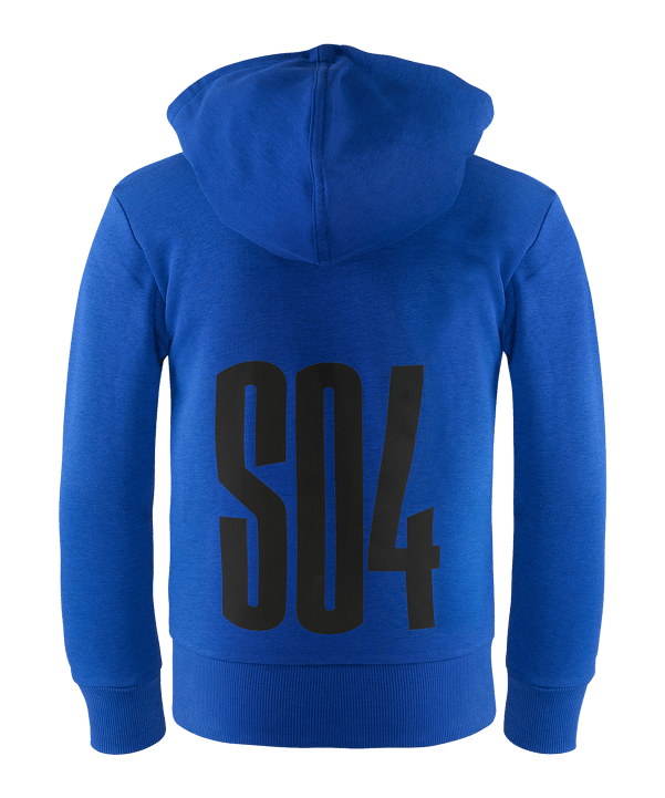 adidas FC Schalke 04 Hoody Kids Blau Blau - blau