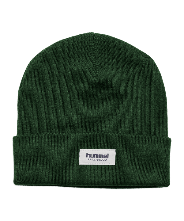 Hummel Knit Beanie Kids Grün F6195 - gruen