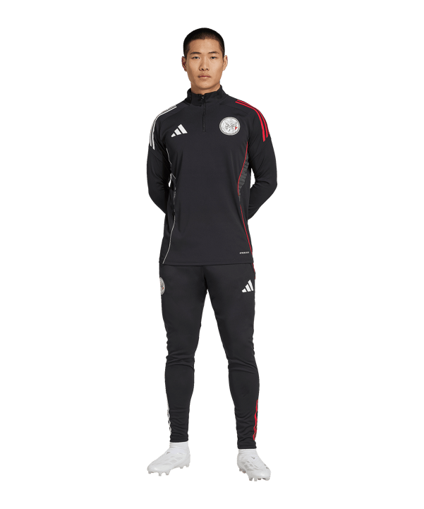 adidas Ajax Amsterdam Training Sweatshirt Schwarz - schwarz