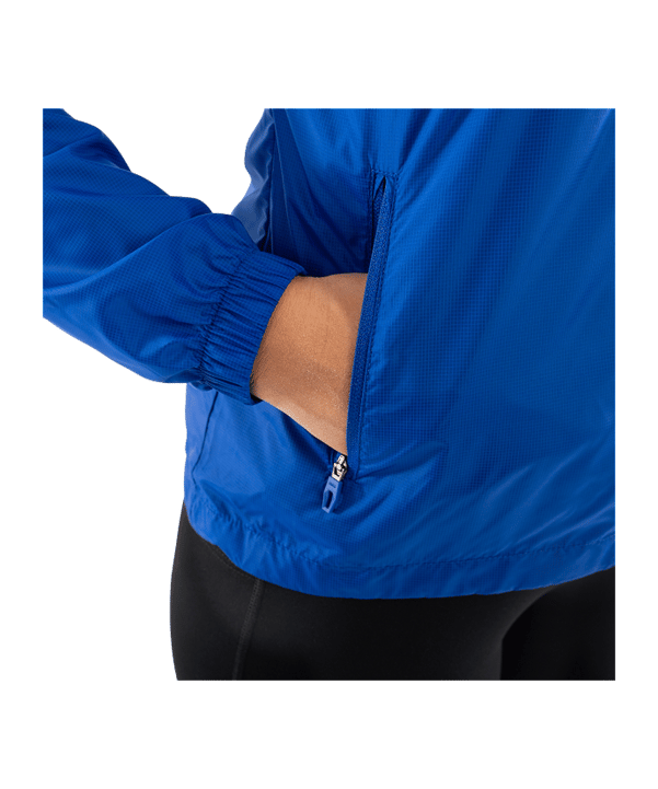JAKO Flow Lightweight Jacke Damen Blau F400 - blau
