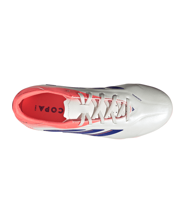 adidas Copa Pure III League FG/MG Coral Blaze Kids Weiß - weiss