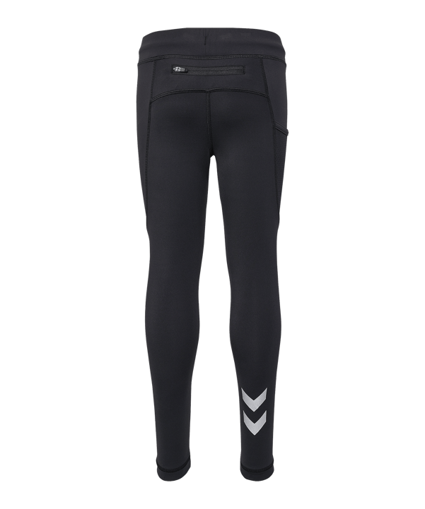 Hummel Run Leggings Kids Schwarz F2001 - schwarz