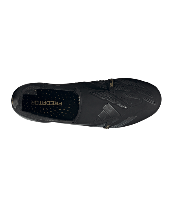 adidas Predator Elite FT FG Dark Spark Schwarz Grau - schwarz