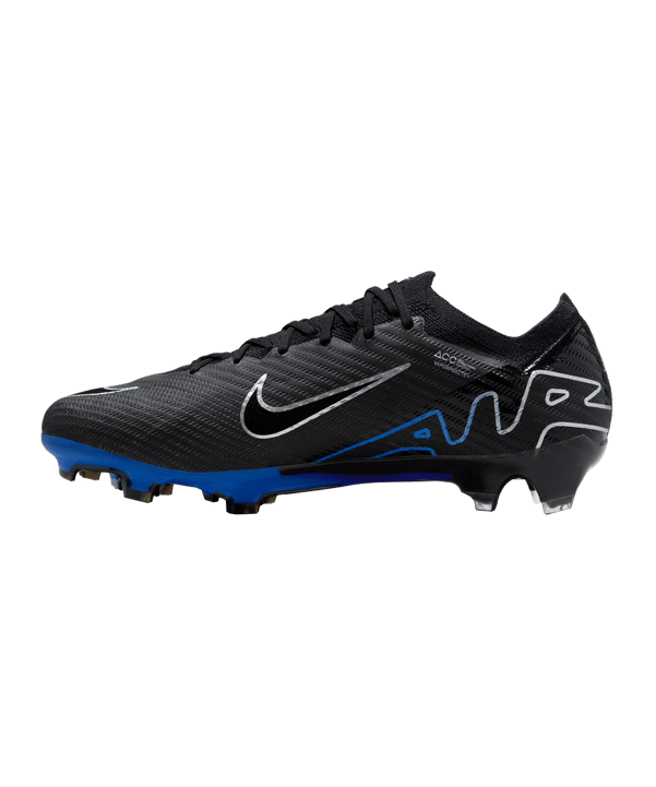 Nike Air Zoom Mercurial Vapor XV Elite FG Shadow Schwarz Silber Blau F040 - schwarz