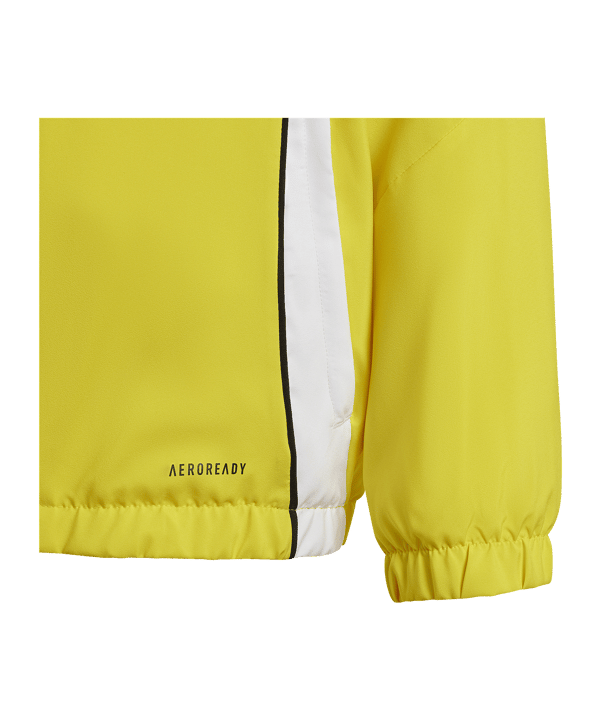 adidas Tiro 24 Windbreaker Kids Gelb Weiss - gelb
