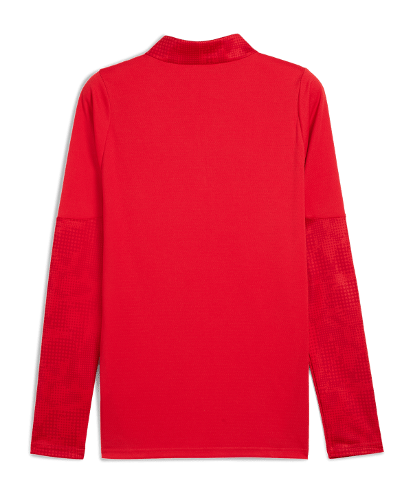 PUMA AC Mailand Training 1/4 Zip Sweatshirt Rot F01 - rot