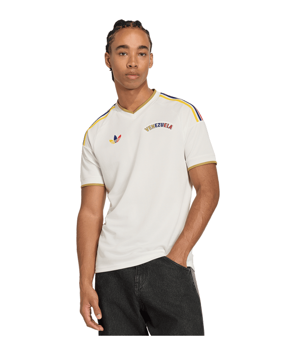 adidas FVF Venezuela Trikot Away 2026 Weiß - weiss