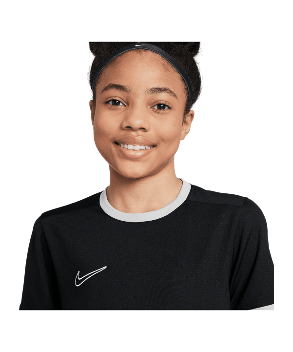 Nike Academy 25 Trainingshirt Kids Schwarz F010 - schwarz