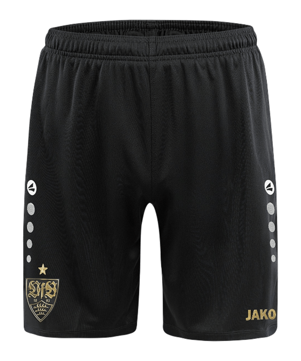 JAKO VfB Stuttgart Short 3rd 2025/2026 Schwarz - schwarz