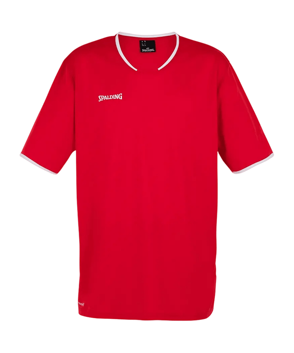 Spalding Move Shooting Shirt Rot Weiss F04