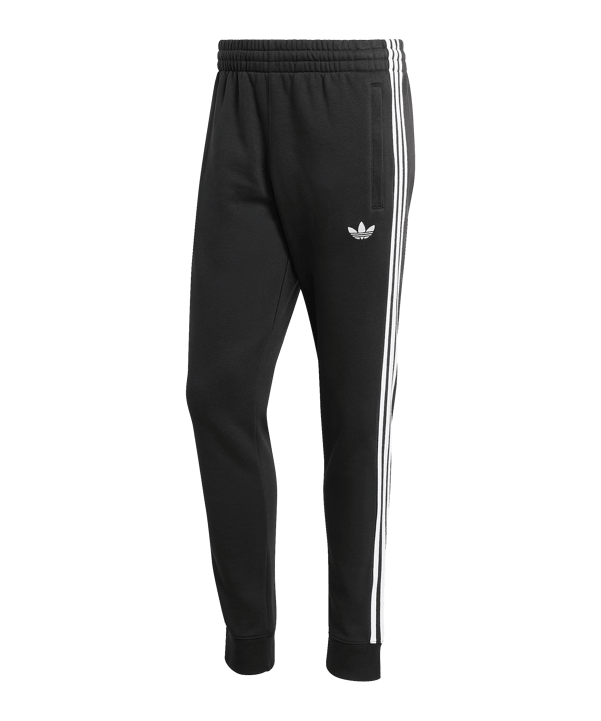 adidas Originals 3-Stripes Jogginghose Schwarz - schwarz