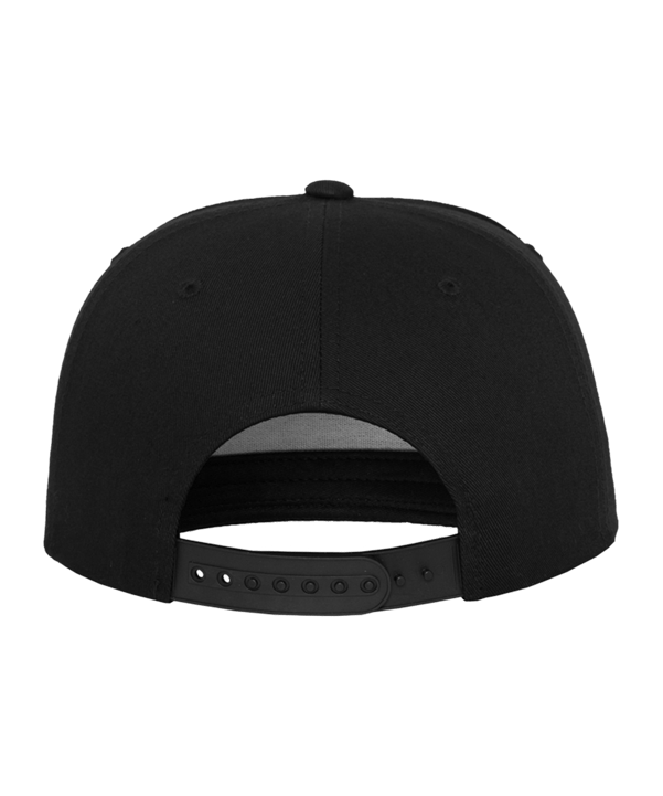 Merch 5 Panel Classic Snapback Cap Black Black - schwarz